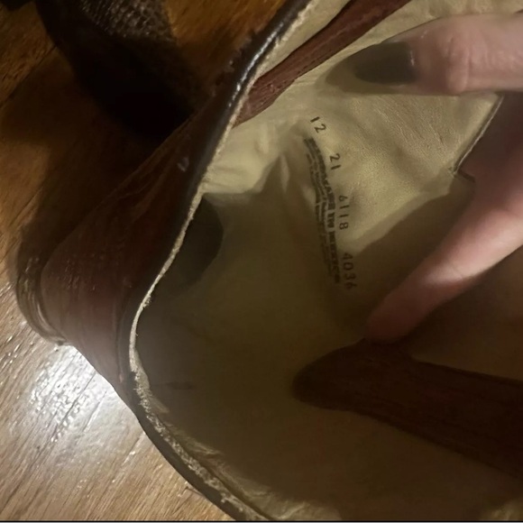 STETSON EMBER PYTHON SNIP TOE BOOT 6.5 - Picture 5 of 6